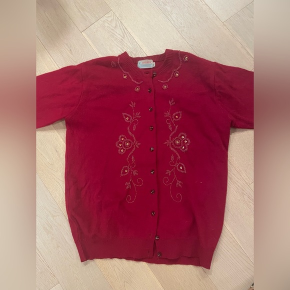 Vintage Beaded and Sequinned Cardigan - Picture 4 of 13